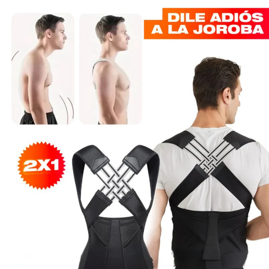 PROMO 2X1 CORRECTOR DE POSTURA AJUSTABLE
