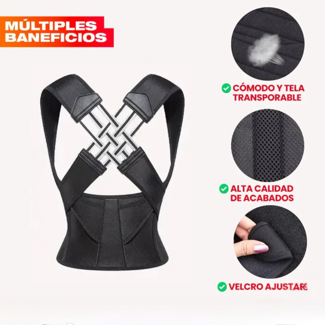 PROMO 2X1 CORRECTOR DE POSTURA AJUSTABLE