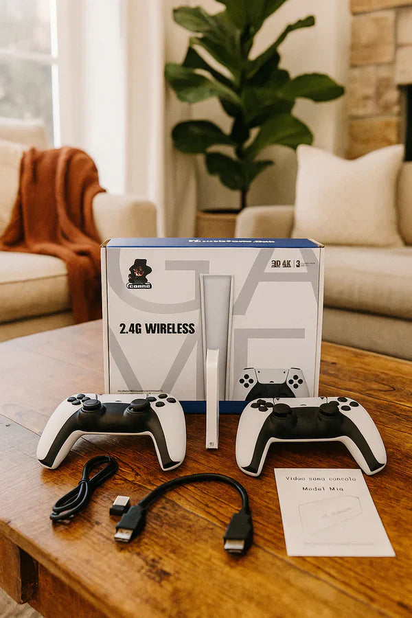 SAVIRION™ - CONSOLA INALÁMBRICA MÁS DE 60 000 JUEGOS + 2 CONTROLES GRATIS
