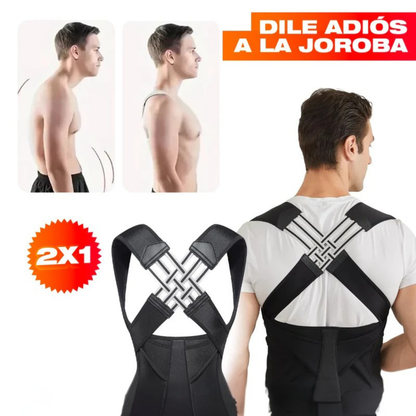 PROMO 2X1 CORRECTOR DE POSTURA AJUSTABLE