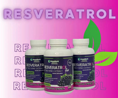 RESVERATROL GREENWORLD COMPRA 1 LLEVA 2 + GOTAS