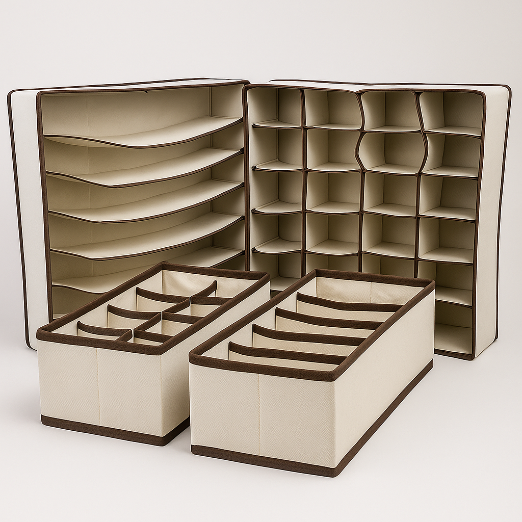 SET ORGANIZADOR PLEGABLE VARIOS COMPARTIMIENTO- ¡COMPRA 1 Y LLEVA 4 - ENVÍO GRATIS